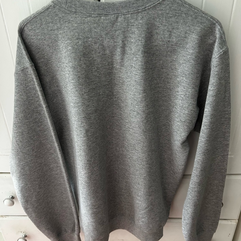 NWOT RAINBOW Crewneck Sweatshirt w/Multicolor POWERFUL Meaningful Saying VIBRANT - Picture 7 of 9